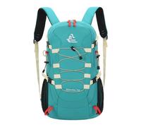 PORRASSO Outdoor Wanderrucksack 40L Wasserdichter Camping Tagesrucksack Großer Rucksack Nylon Rucksack für Frauen Herren Reisen Trekking Klettern Blau