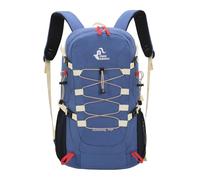 PORRASSO Outdoor Wanderrucksack 40L Wasserdichter Camping Tagesrucksack Großer Rucksack Nylon Rucksack für Frauen Herren Reisen Trekking Klettern Meeresblau
