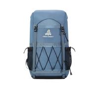 PORRASSO Outdoor Wanderrucksack 40L Wasserdichter Camping Tagesrucksack Großer Rucksack Oxford-Gewebe Rucksack für Frauen Herren Reisen Trekking Klettern Hellblau