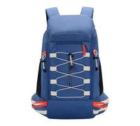 PORRASSO Outdoor Wanderrucksack 40L Wasserdichter Tagesrucksack Großer Camping Rucksack Leichter Nylon Rucksack für Frauen Herren Reisen Trekking Klettern Blau