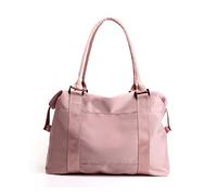 PORRASSO Reisetasche Damen Schultertasche Große Handtasche Trainingstasche Frauen Weekender Übernachtung Tasche Duffle Bag Rosa