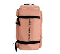 PORRASSO Reisetasche Rucksack Sporttasche Groß Trainingstasche Weekender Reiserucksack 18L Duffle Bag für Damen Herren Sport Fitnessstudio Reisen Orange Rosa