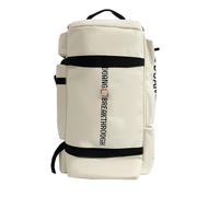 PORRASSO Reisetasche Rucksack Sporttasche Groß Trainingstasche Weekender Reiserucksack 18L Duffle Bag für Damen Herren Sport Fitnessstudio Reisen Beige
