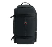 PORRASSO Reisetasche Rucksack Sporttasche Groß Trainingstasche Weekender Reiserucksack 18L Duffle Bag für Damen Herren Sport Fitnessstudio Reisen Schwarz