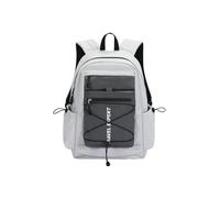 PORRASSO Rucksack Leichter Wasserdichter Rucksack Nylon Casual Tagesrucksack für Reisen Wandern Den Täglich Gebrauch Grau