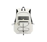 PORRASSO Rucksack Leichter Wasserdichter Rucksack Nylon Casual Tagesrucksack für Reisen Wandern Den Täglich Gebrauch Weiß