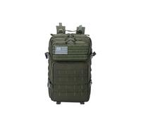 PORRASSO Taktischer Outdoor Rucksack 45L Militärucksack Molle Wasserfester Reiserucksack Fluchtrucksack 3 Tage Bug Out Go Tasche für Wandern Camping Reisen Armeegrün