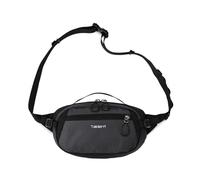 PORRASSO Umhängetasche Wasserfest Damen Brusttasche Leichte Schultertasche mit Sicherer Rückentasche Bauchtasche für Reisen Wandern Einkaufen Alltag Schwarz