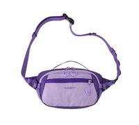 PORRASSO Umhängetasche Wasserfest Damen Brusttasche Leichte Schultertasche mit Sicherer Rückentasche Bauchtasche für Reisen Wandern Einkaufen Alltag Lila
