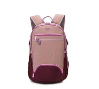 PORRASSO Wanderrucksack 20 L Rucksack Wasserdichter Reiserucksack Leichter Hiking Backpack Nylon Tagesrucksack für Damen Herren Trekking Klettern Reisen Sport Korallenrosa