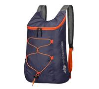 PORRASSO Wanderrucksack Faltbarer Rucksack 18L Wasserdichter Ultraleichter Reiserucksack Hiking Backpack für Damen Herren Camping Radfahren Reisen Sport Dunkelblau