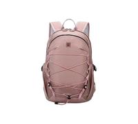 PORRASSO Wanderrucksack Leichter Outdoor Rucksack 25L Wasserabweisender Nylon Tagesrucksack Atmungsaktiver Rucksack mit Hydratationsfach für Wandern Reisen Täglichen Gebrauch Rosa