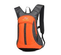 PORRASSO Wanderrucksack Wasserdichter Rucksack 18L Leichter Reiserucksack Hiking Backpack für Damen Herren Camping Trekking Radfahren Klettern Reisen Sport Orange