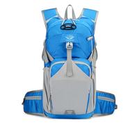 PORRASSO Wanderrucksack Wasserdichter Rucksack 18L Leichter Reiserucksack Hiking Backpack für Damen Herren Trekking Radfahren Klettern Reisen Sport Blau A