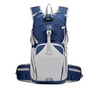 PORRASSO Wanderrucksack Wasserdichter Rucksack 18L Leichter Reiserucksack Hiking Backpack für Damen Herren Trekking Radfahren Klettern Reisen Sport Blau B