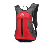 PORRASSO Wanderrucksack Wasserdichter Rucksack 18L Leichter Reiserucksack Hiking Backpack für Damen Herren Camping Trekking Radfahren Klettern Reisen Sport Rot