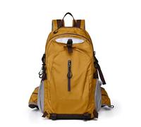 PORRASSO Wanderrucksack Wasserdichter Rucksack 20L Großer Reiserucksack Trekkingrucksack Backpack für Damen Herren Camping Klettern Reisen Sport Gelb