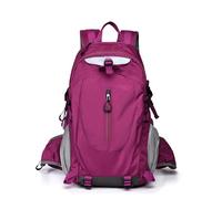 PORRASSO Wanderrucksack Wasserdichter Rucksack 20L Großer Reiserucksack Trekkingrucksack Backpack für Damen Herren Camping Klettern Reisen Sport Rosenrot