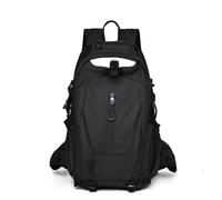 PORRASSO Wanderrucksack Wasserdichter Rucksack 20L Großer Reiserucksack Trekkingrucksack Backpack für Damen Herren Camping Klettern Reisen Sport Schwarz