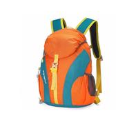 PORRASSO Wanderrucksack Wasserdichter Rucksack 25L Leichter Reiserucksack Daypack Hiking Backpack für Damen Herren Trekking Radfahren Klettern Reisen Sport Orange