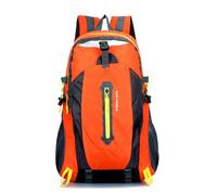 PORRASSO Wanderrucksack Wasserdichter Rucksack 25L Reiserucksack Trekkingrucksack Hiking Backpack für Damen Herren Camping Klettern Reisen Sport Orange