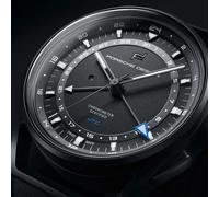 Porsche Design | 6023.4.02.005.07.2 | Novelty 1919 Globetimer UTC | All Black-Black | Automatik | COSC Chronometer | GMT | Datumsanzeige | Titan | Saphirglas | Swiss Made | NEU OVP | mit Box & Papiere