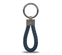 PORSCHE DESIGN Keyring Leather Cord Dark Blue