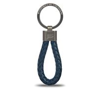 Porsche Design Schlüsseletui Keyring Leather Cord Dark Blue