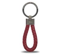 Porsche Design Keyring Schlüsselanhänger Leder 10 cm rot