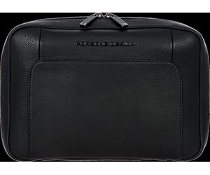 Porsche Design - Kulturbeutel Roadster Leather Washbag L Black Schwarz
