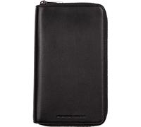 PORSCHE DESIGN Multifunktionsbörse Herren Leder schwarz, One Size