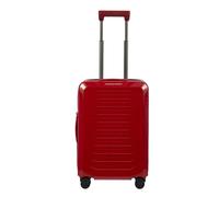 Porsche Design Roadster Hardcase 4 Wheel Cabin Trolley carmine red shiny