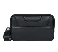 Porsche Design Roadster Leather Evo Travel Pouch Umhängetasche, Schwarz