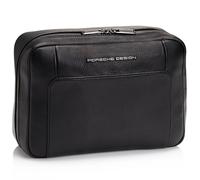 Porsche Design Roadster Leather Washbag L, Schwarz