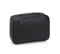 Porsche Design Roadster Leather Washbag M, Schwarz