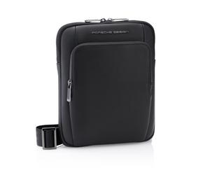 Porsche Design Roadster Leder-Umhängetasche S, Schwarz