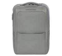 Porsche Design Roadster Leather Backpack S1 in Gray (13.5 Liter), Rucksack / Backpack