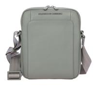 Porsche Design Roadster Umhängetasche Leder 21 cm grau