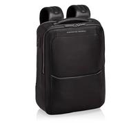 Porsche Design Roadster Leather Rucksack S1, Schwarz