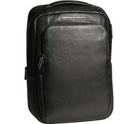 PORSCHE DESIGN Rucksack Herren Echtleder schwarz, One Size