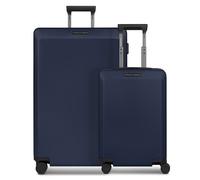 Porsche Design Voyager 3.0 4-Rollen Kofferset S+L Mit Dehnfalte blau