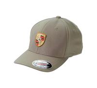 Porsche Grau-grüne Flexfit-Baseballkappe, Grün