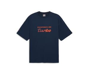 Porsche Legacy Puma T-Shirt "Turbo" - blau M