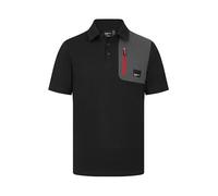 Porsche Motorsport Herren Utility Poloshirt - Schwarz - Größe: M