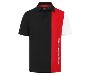 Porsche Motorsport Poloshirt Stripe schwarz S