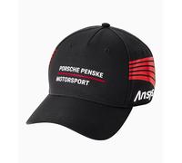 Porsche Penske Motorsport Baseball Cap Schwarz, Schwarz