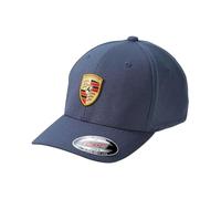 Porsche Porshce Flexfit Baseballkappe, Blau, Blau