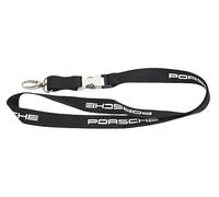 PORSCHE Schlüsselband Anhänger Lanyard Schwarz