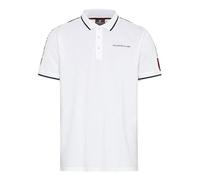 Porsche Turbo No.1 Poloshirt, weiß und kariert, Weiss/opulenter Garten, Klein
