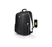 Port Designs CHICAGO EVO Diebstahlschutzrucksack für 15,6-Zoll-Laptop und 10,1-Zoll-Tablet, schwarz